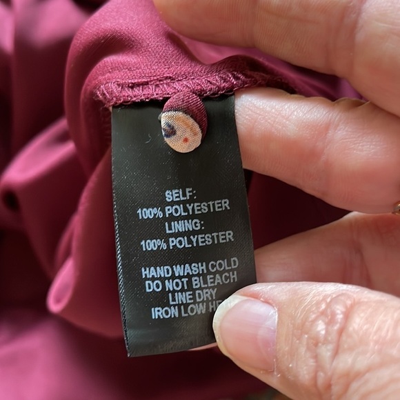 LULU'S Art and Soul multiprint long sleeve high low Maxi Wrap dress - Picture 10 of 10